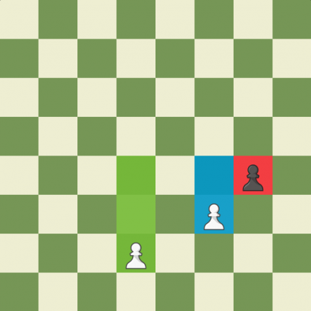 Картинка 6 - Как ходит пешка в шахматах